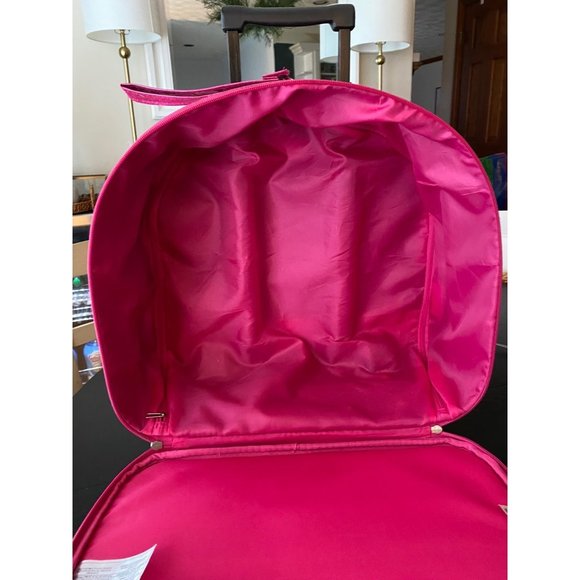 Disney Store 11 Princess Rolling Luggage Kids Pink Travel Suitcase 16 x 14.5 x 7 - Picture 5 of 16